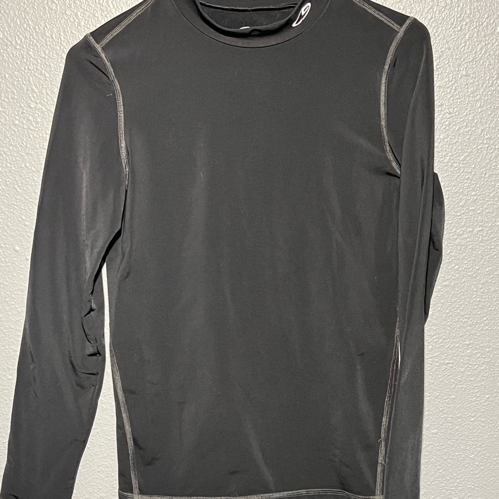Champion Duo Dry Mens XL Black Compression Shirt Long Sleeve Base Layer